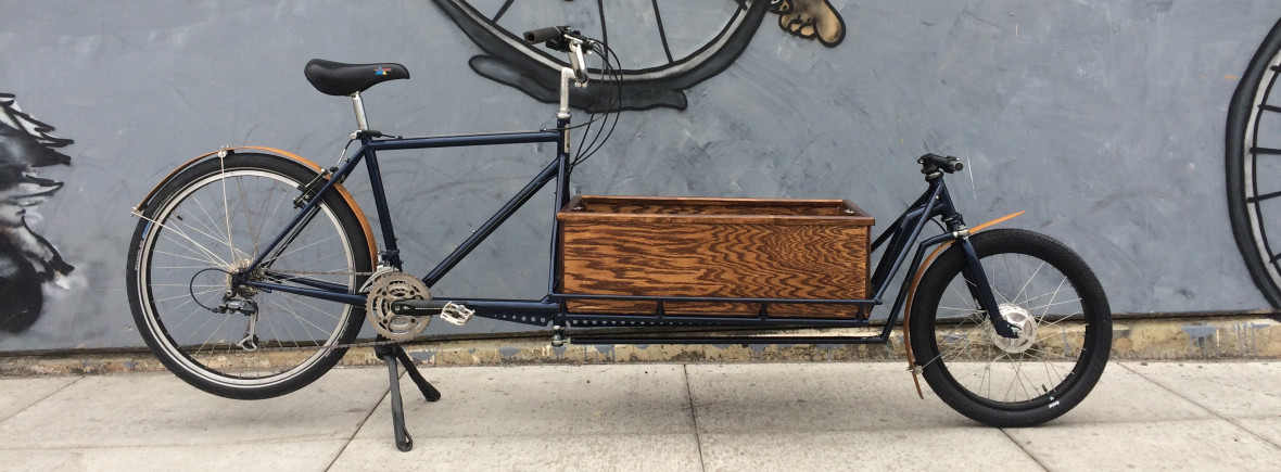 retrofiet cargobike bakfiets handmade bicycle pdx portland