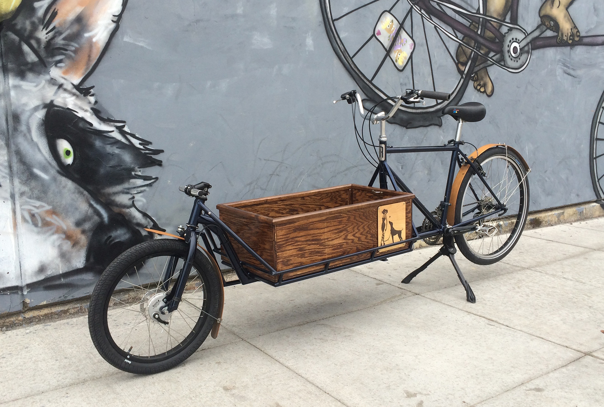 retrofiet cargobike bakfiets handmade pdx portland