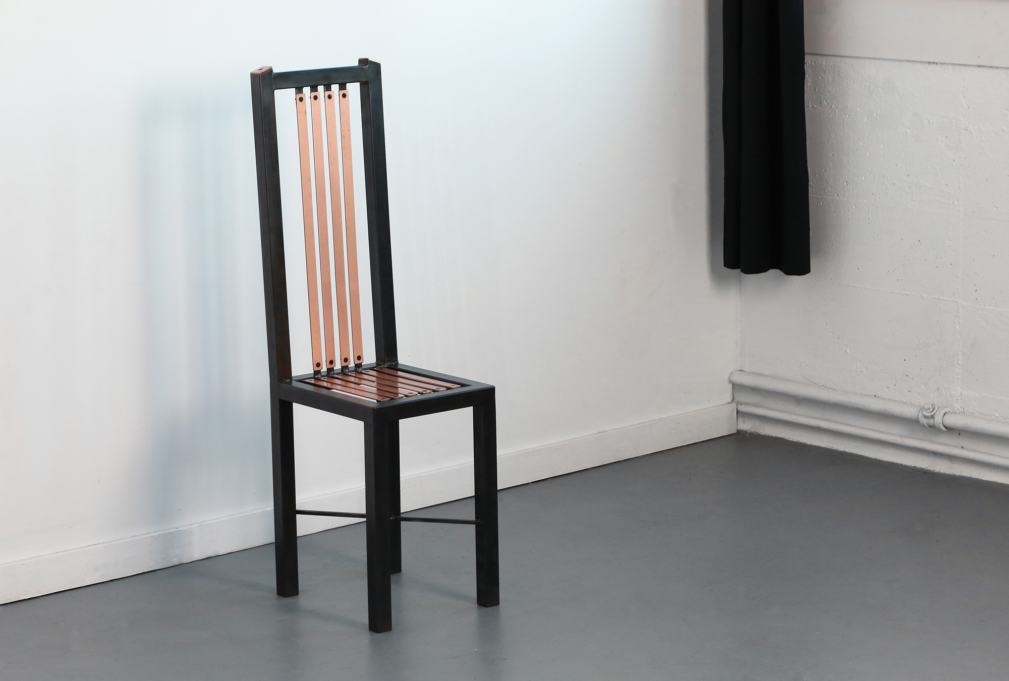saint furniture handmade copper chair