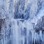 tamawanas falls oregon snow photography waterfall